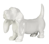 White Dog Sculpture