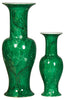 Malachite Flared Neck Vase