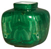 Malachite Square Vase