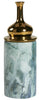 Granite Blue Jar Golden Lid