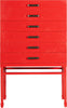 Lustrous 6 Drawer Cabinet