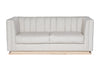 Dover Panelled Two Seater Sofa