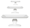 Pedestal Platter Square